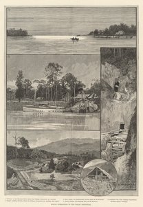 Mining Operations in the Malay Peninsula